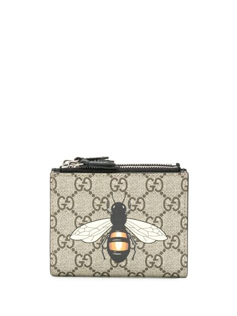 bumble bee gucci wallet|Gucci wallet with bumble bee.